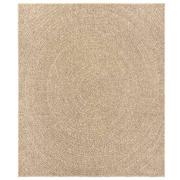 Rug ZIZUR 240x340 cm - Jute Look for Indoor & Outdoor Use