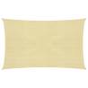 Sunshade Sail 160 g/m² Beige 2x4.5 m HDPE Colour beige Size 2 x 4.5 m Quantity in Package 1 