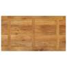 120x50 cm Solid Mango Wood Table Top - Rustic Charm