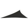 Sunshade Sail Oxford Fabric Triangular 4x5x6.4m Anthracite