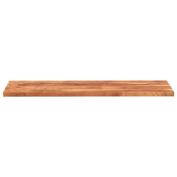 Solid Wood Acacia Table Top 140x50 cm | Rustic Design