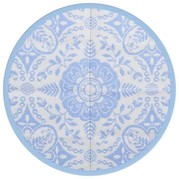 Outdoor Carpet Baby Blue Ø120 cm - Durable & Stylish Rug