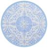 Outdoor Carpet Baby Blue Ø120 cm - Durable & Stylish Rug