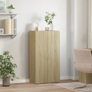 File Cabinet Sonoma Oak - Stylish Office Storage | Hipo Market