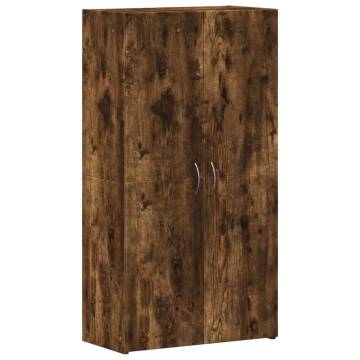 File Cabinet Smoked Oak | Stylish & Durable Office Storage