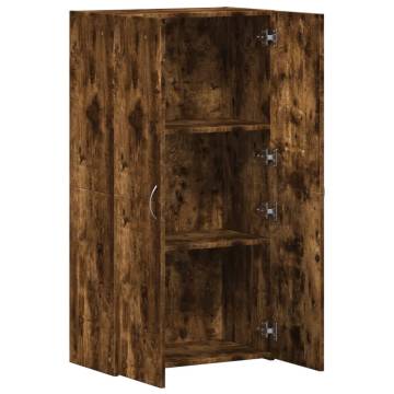 File Cabinet Smoked Oak | Stylish & Durable Office Storage