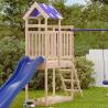 Play Tower with Ladder 110.5x52.5x215 cm Solid Wood Pine Quantity in Package 1 Material solid pine wood 