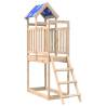 Play Tower with Ladder - Solid Wood Pine | HipoMarket UK