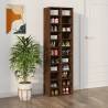 Shoe Cabinet Brown Oak 54x34x183 cm Engineered Wood Colour brown oak Quantity in Package 1 Number of Number of shelves 