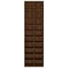 Shoe Cabinet Brown Oak 54x34x183 cm | Stylish Storage Solution