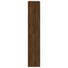 Shoe Cabinet Brown Oak 54x34x183 cm | Stylish Storage Solution