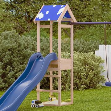 Play Tower - Solid Wood Pine for Outdoor Fun | HipoMarket