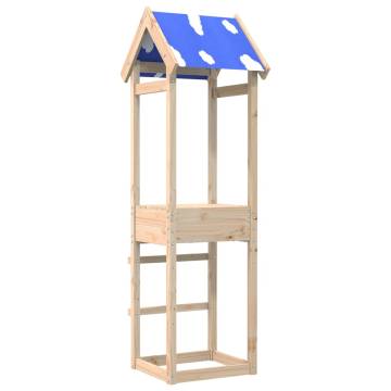 Play Tower - Solid Wood Pine for Outdoor Fun | HipoMarket