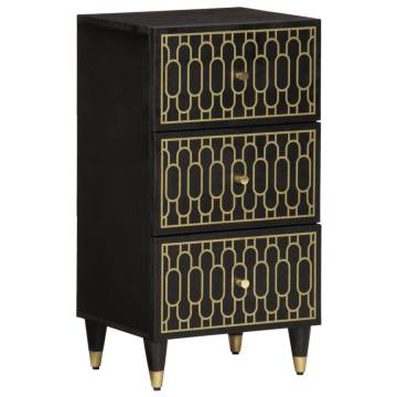 Solid Wood Mango Side Cabinet - Elegant Storage Solution