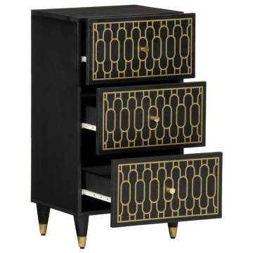 Solid Wood Mango Side Cabinet - Elegant Storage Solution