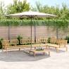 5 Piece Garden Pallet Sofa Set - Solid Acacia Wood