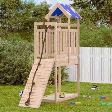 Play Tower 110.5x52.5x215 cm - Solid Wood Pine | HiPoMarket