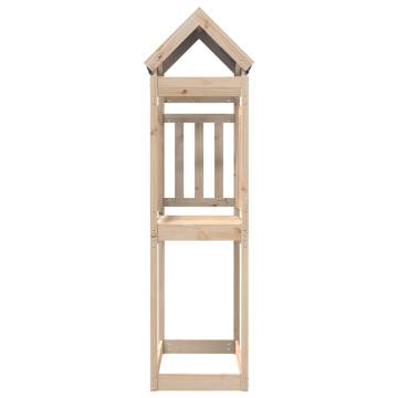 Play Tower 110.5x52.5x215 cm - Solid Wood Pine | HiPoMarket