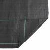 Weed Membrane Black 1.5x10 m PP - Durable & UV-Stabilized