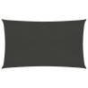 Sunshade Sail 160 g/m² Anthracite 2.5x5 m HDPE Colour anthracite Size 2.5 x 5 m Quantity in Package 1 