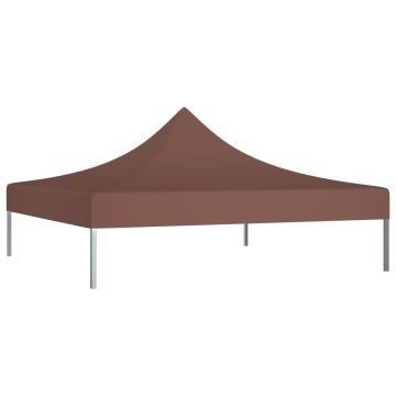 Brown Party Tent Roof 2x2 m - Durable & Weather Resistant