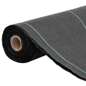 Weed Membrane Black 0.5x50m PP - Effective Weed Control