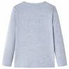 Kids' Long Sleeve T-shirt Grey Melange | Hipomarket UK