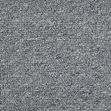 Carpet Stair Treads 15 pcs - Light Grey & Blue - 56x17 cm