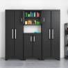 Keter Base Storage Cabinet Detroit Black | Durable & Stylish Storage