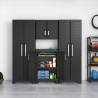 Keter Base Storage Cabinet Detroit Black | Durable & Stylish Storage