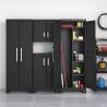 Keter Base Storage Cabinet Detroit Black | Durable & Stylish Storage