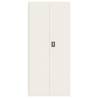 File Cabinet White 90x40x240 cm Steel - Durable Storage Solution