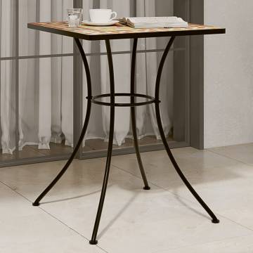 Terracotta Mosaic Bistro Table 60x60 cm - Stylish & Durable