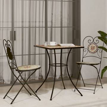 Terracotta Mosaic Bistro Table 60x60 cm - Stylish & Durable