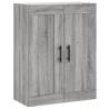 Grey Sonoma Wall Mounted Cabinets - 2 pcs | Hipomarket