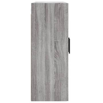 Grey Sonoma Wall Mounted Cabinets - 2 pcs | Hipomarket