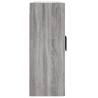 Grey Sonoma Wall Mounted Cabinets - 2 pcs | Hipomarket