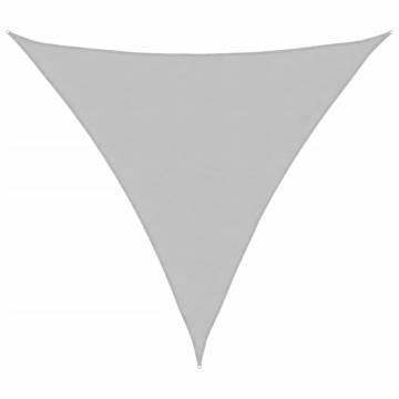 Sun Shade Sail Light Grey 3x3m - UV & Water Resistant | HipoMarket