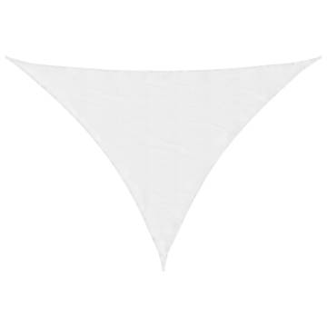 Sun Shade Sail White 7x5x5 m - UV & Water Resistant