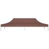 Party Tent Roof 6x3m Brown - Durable & UV-Resistant