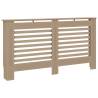 Stylish MDF Radiator Cover 152x19x81.5 cm | HipoMarket