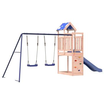 Outdoor Playset Solid Wood Douglas - Fun & Durable