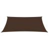 Sunshade Sail Oxford Fabric 5x7m Brown - Durable & Versatile