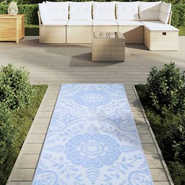 Outdoor Carpet Baby Blue 80x250 cm - Stylish & Durable