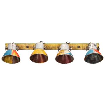 Industrial Wall Lamp Multicolour 90x25 cm E27 - Unique Design