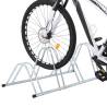 Galvanised Steel Bicycle Stand for 4 Bikes - Space Saving