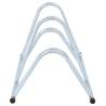 Galvanised Steel Bicycle Stand for 4 Bikes - Space Saving