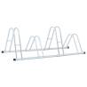 Galvanised Steel Bicycle Stand for 4 Bikes - Space Saving