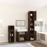 4 Piece Smoked Oak Bathroom Furniture Set | Stylish & Durable