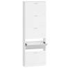 Shoe Cabinet High Gloss White | Stylish Storage Solution